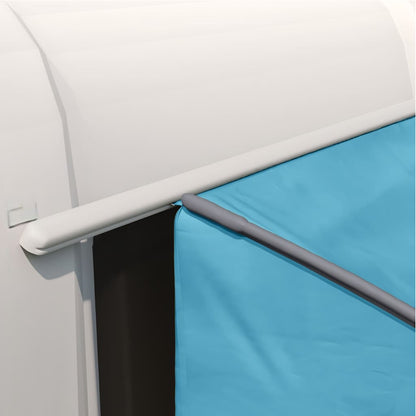 vidaXL Heckklappenzelt mit Dach Blau 194 x 180 x 210 cm Taft