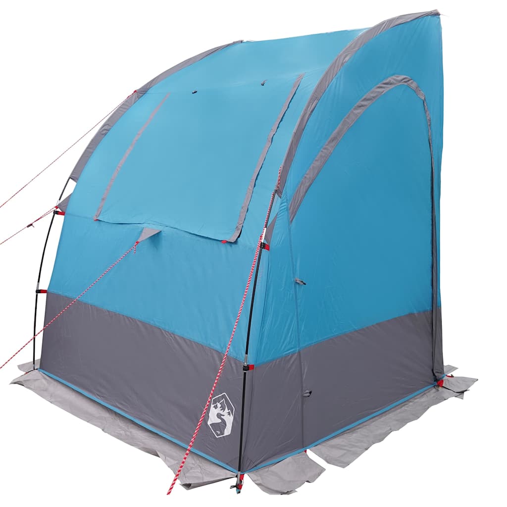 vidaXL Heckklappenzelt mit Dach Blau 194 x 180 x 210 cm Taft