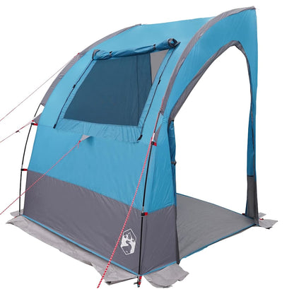 vidaXL Heckklappenzelt mit Dach Blau 194 x 180 x 210 cm Taft