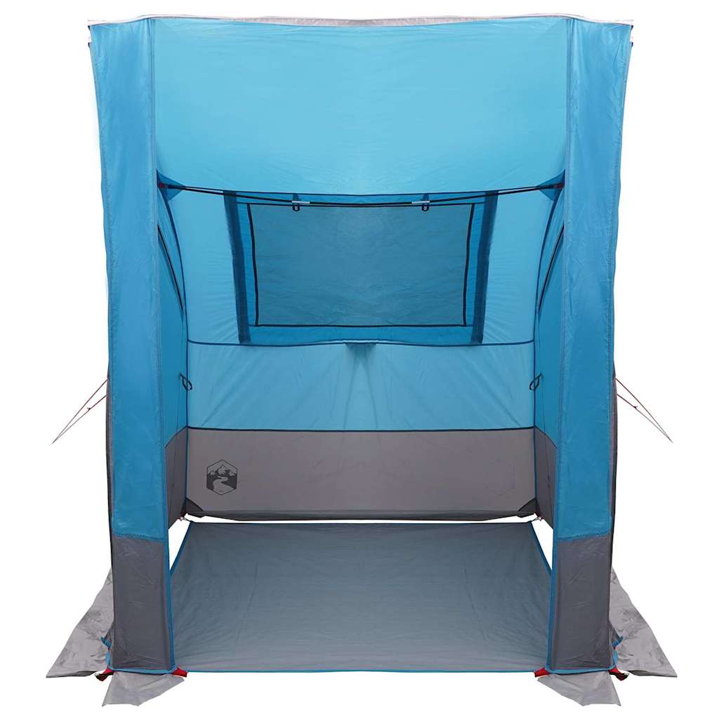 vidaXL Heckklappenzelt mit Dach Blau 194 x 180 x 210 cm Taft
