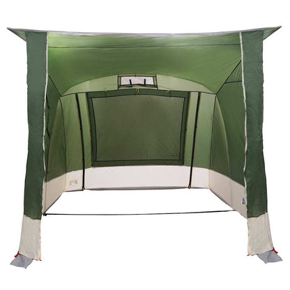 vidaXL Tente arrière avec toit Vert 285 x 255 x 245 cm Taffetas