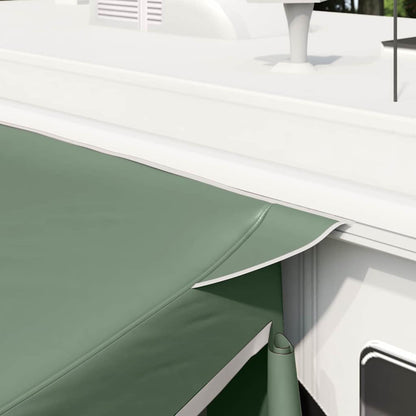 vidaXL Tente arrière avec toit Vert 285 x 255 x 245 cm Taffetas