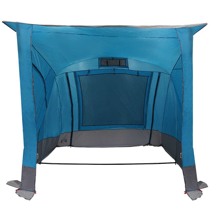vidaXL Auvent de hayon avec toit bleu 285 x 255 x 245 cm Taffetas