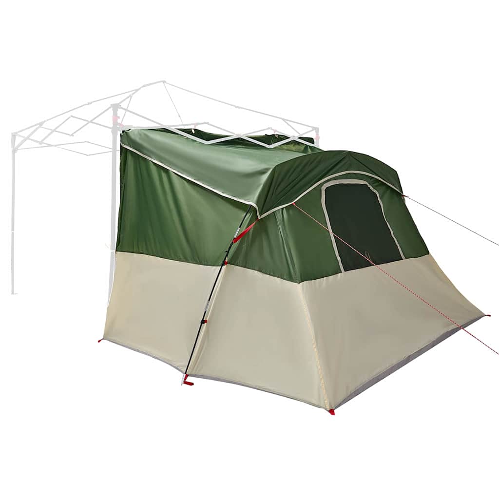 vidaXL Innenzelt mit Dach mit Speicher Grün 280 x 220 x 176 cm Taft