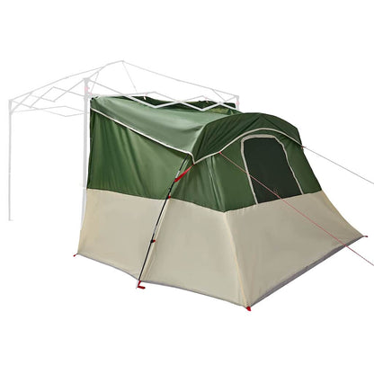 vidaXL Innenzelt mit Dach mit Speicher Grün 280 x 220 x 176 cm Taft