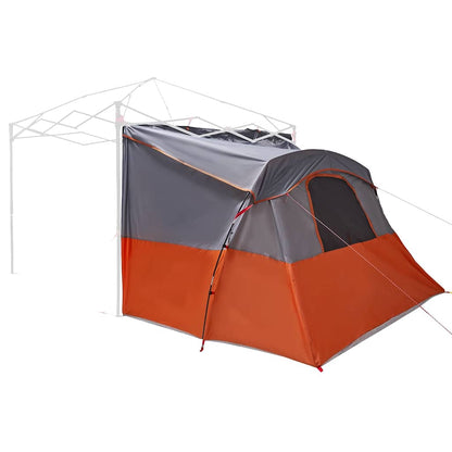 vidaXL Innenzelt mit Dach Grau und Orange 280 x 220 x 176 cm Taft