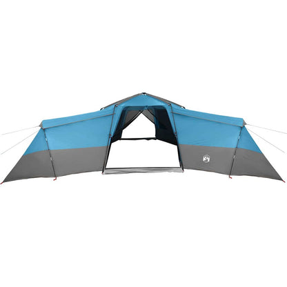 vidaXL Familienzelt mit Dach mit Speicher Blau 833 x 585 x 216 cm Taft