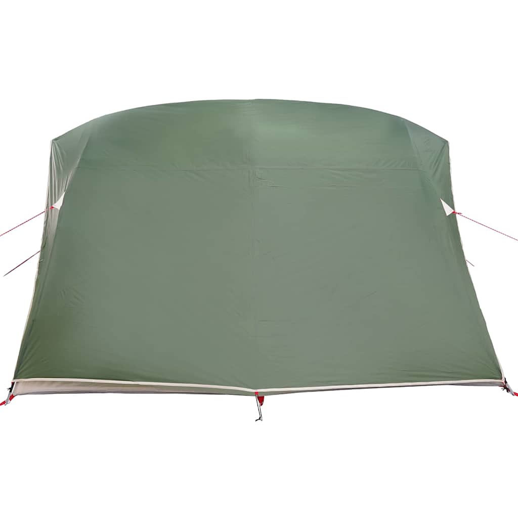 vidaXL Campingzelt mit Dach mit Speicher Grün 320 x 275 x 190 cm Taft