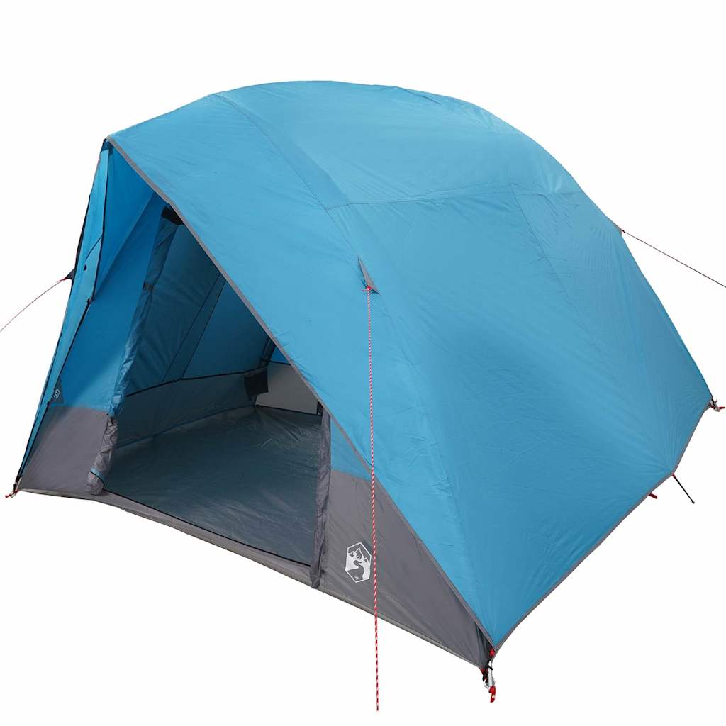 Campingzelt mit Dach mit Speicher Blau 320 x 275 x 190 cm Taft