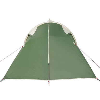 vidaXL Tente tunnel avec auvent de rangement Vert 510 x 240 x 156 cm Taffetas