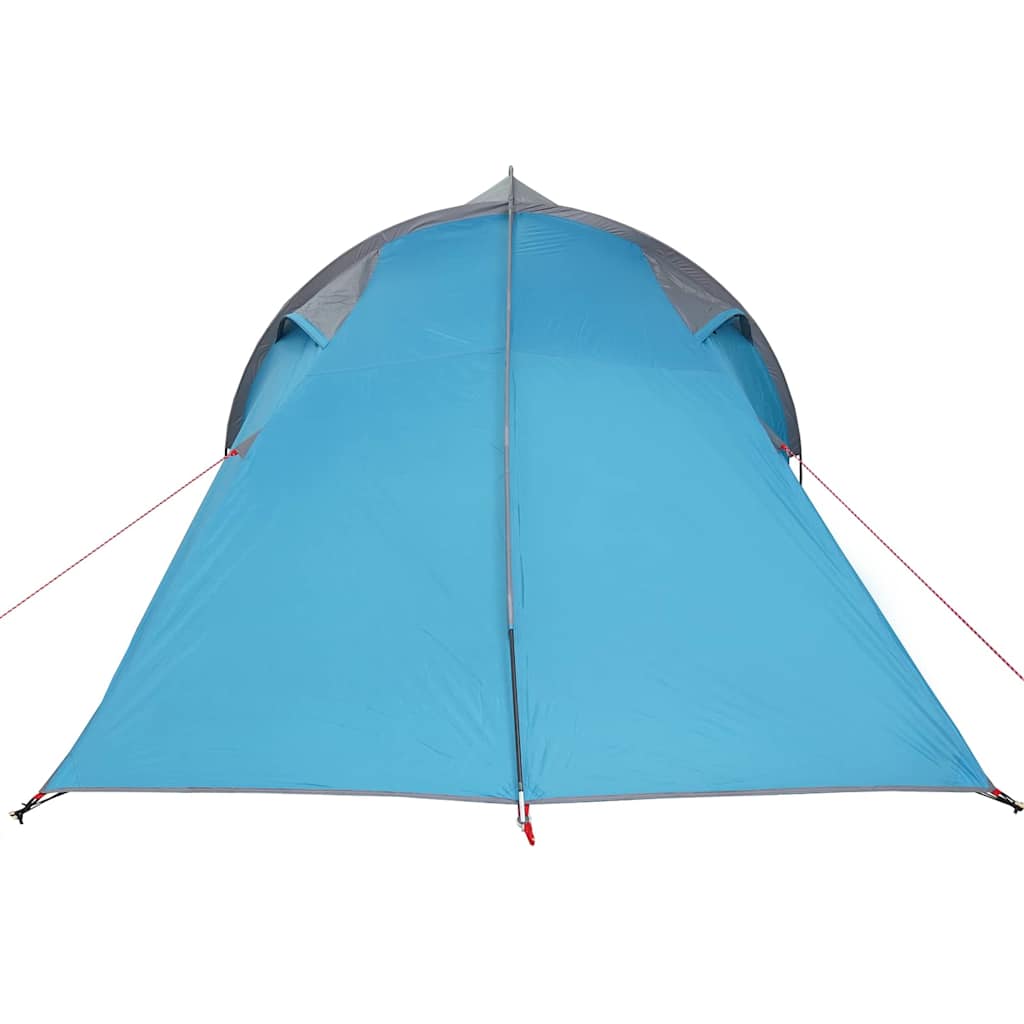 Tente tunnel avec abri et rangement vidaXL Bleu 510 x 240 x 156 cm taffetas
