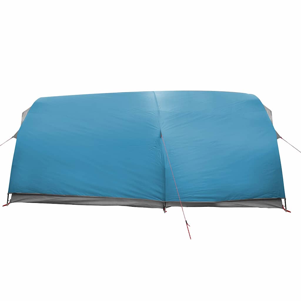 vidaXL Tunnelzelt mit Dach mit Speicher Blau 500 x 348 x 200 cm Taft