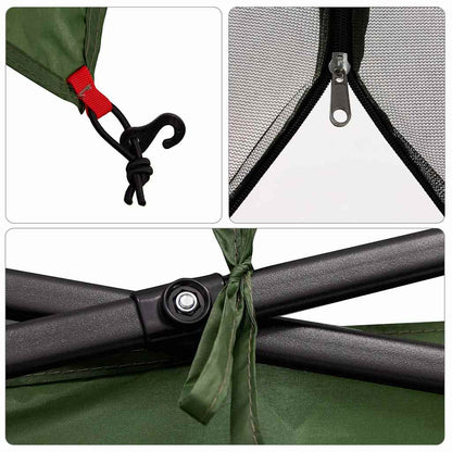 Innenzelt mit Dach mit Speicher Grün 303 x 303 x 196 cm Taft