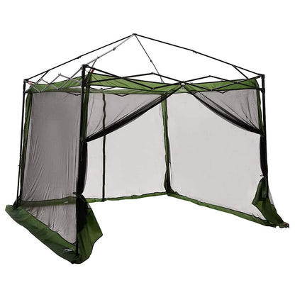 vidaXL Innenzelt mit Dach mit Speicher Grün 303 x 303 x 196 cm Taft