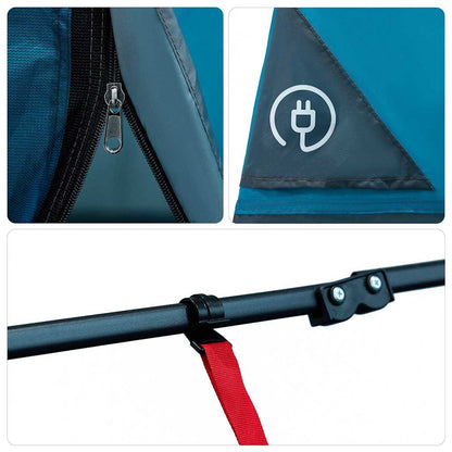 Innenzelt mit Dach mit Speicher Blau 290 x 288 x 234 cm Taft