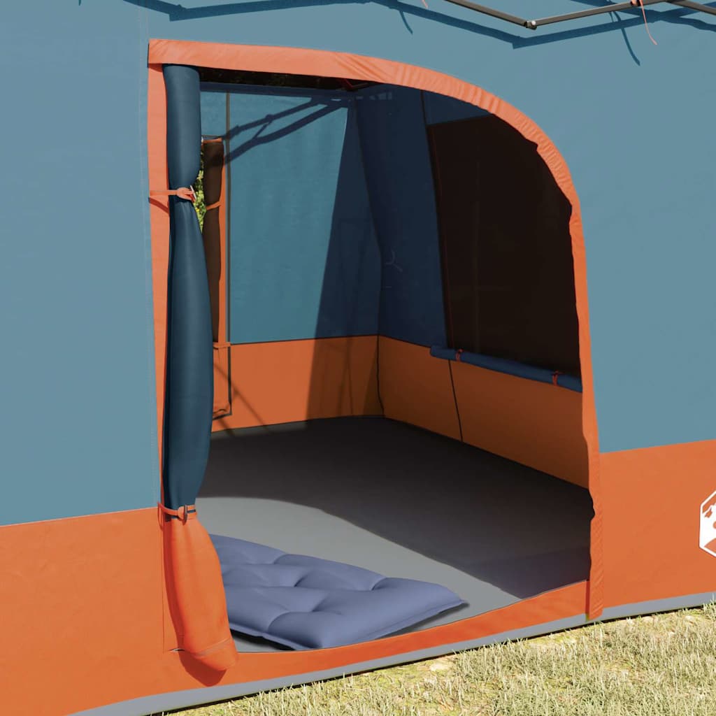 vidaXL Innenzelt mit Dach Grau und Orange 290 x 288 x 234 cm Taft