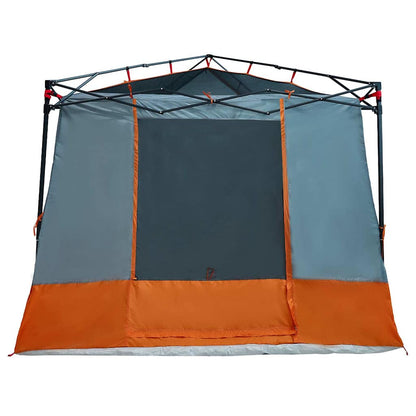 vidaXL Innenzelt mit Dach Grau und Orange 290 x 288 x 234 cm Taft