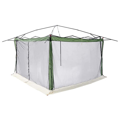 vidaXL Innenzelt mit Dach mit Speicher Grün 520 x 520 x 190 cm Taft