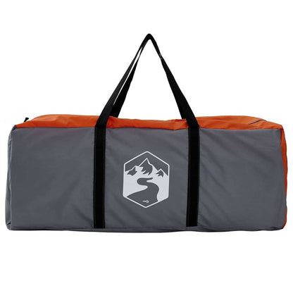 vidaXL Innenzelt mit Dach Grau und Orange 520 x 520 x 190 cm Taft
