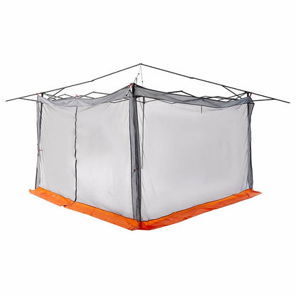 vidaXL Innenzelt mit Dach Grau und Orange 520 x 520 x 190 cm Taft