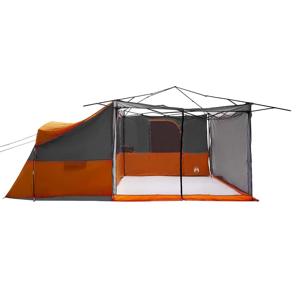 vidaXL Innenzelt mit Dach Grau und Orange 520 x 520 x 190 cm Taft