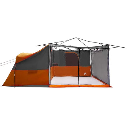 vidaXL Innenzelt mit Dach Grau und Orange 520 x 520 x 190 cm Taft