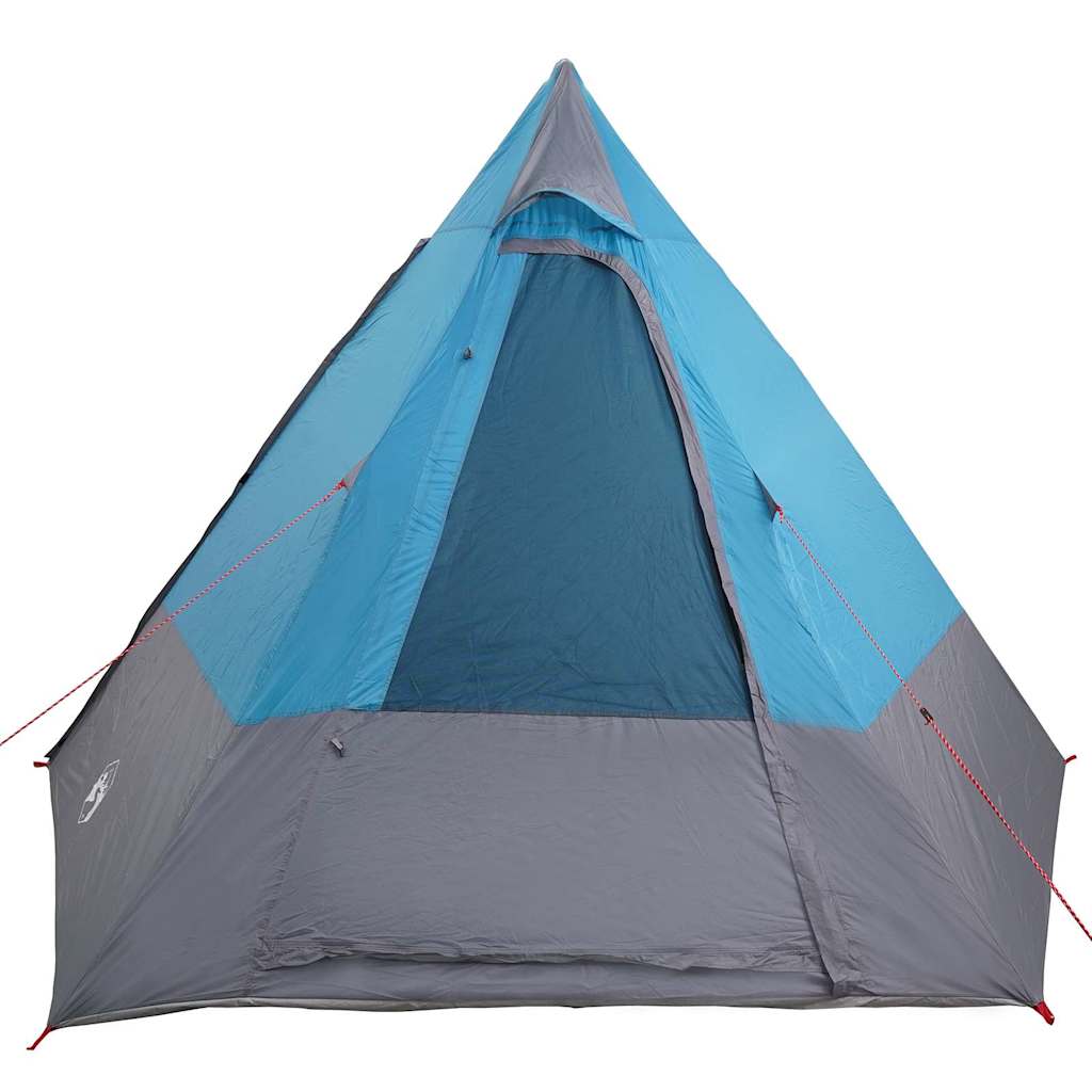 Campingzelt mit Dach mit Speicher Blau 482 x 360 x 227 cm Taft