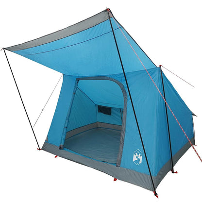 Campingzelt mit Dach mit Speicher Blau 223 x 163 x 130 cm Taft