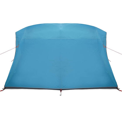 vidaXL Campingzelt mit Dach mit Speicher Blau 275 x 230 x 140 cm Taft