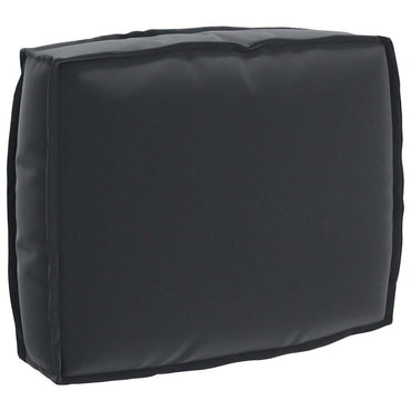 vidaXL Ensemble de coussins de palette 2 pcs Tissu Oxford Noir