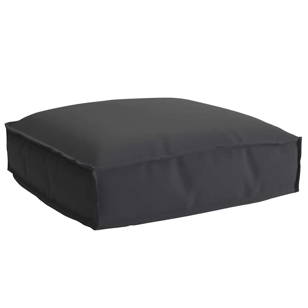 vidaXL Ensemble de coussins de palette 2 pcs Tissu Oxford Noir