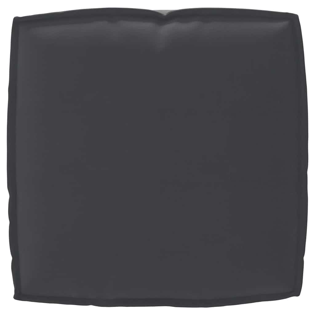 vidaXL Ensemble de coussins de palette 2 pcs Tissu Oxford Noir