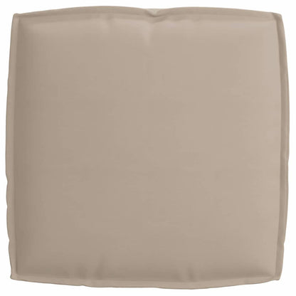 vidaXL Ensemble de coussins de palette 2 pcs Tissu Oxford taupe