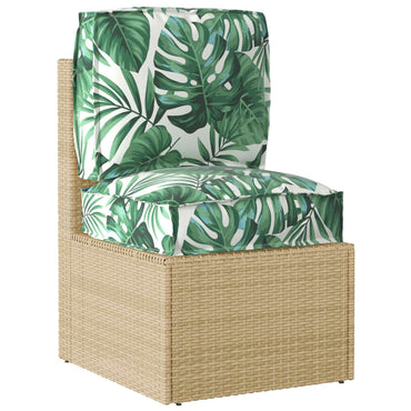 vidaXL Lot de 2 coussins de palette à motif floral et à feuilles 50 x 50 x 12 cm