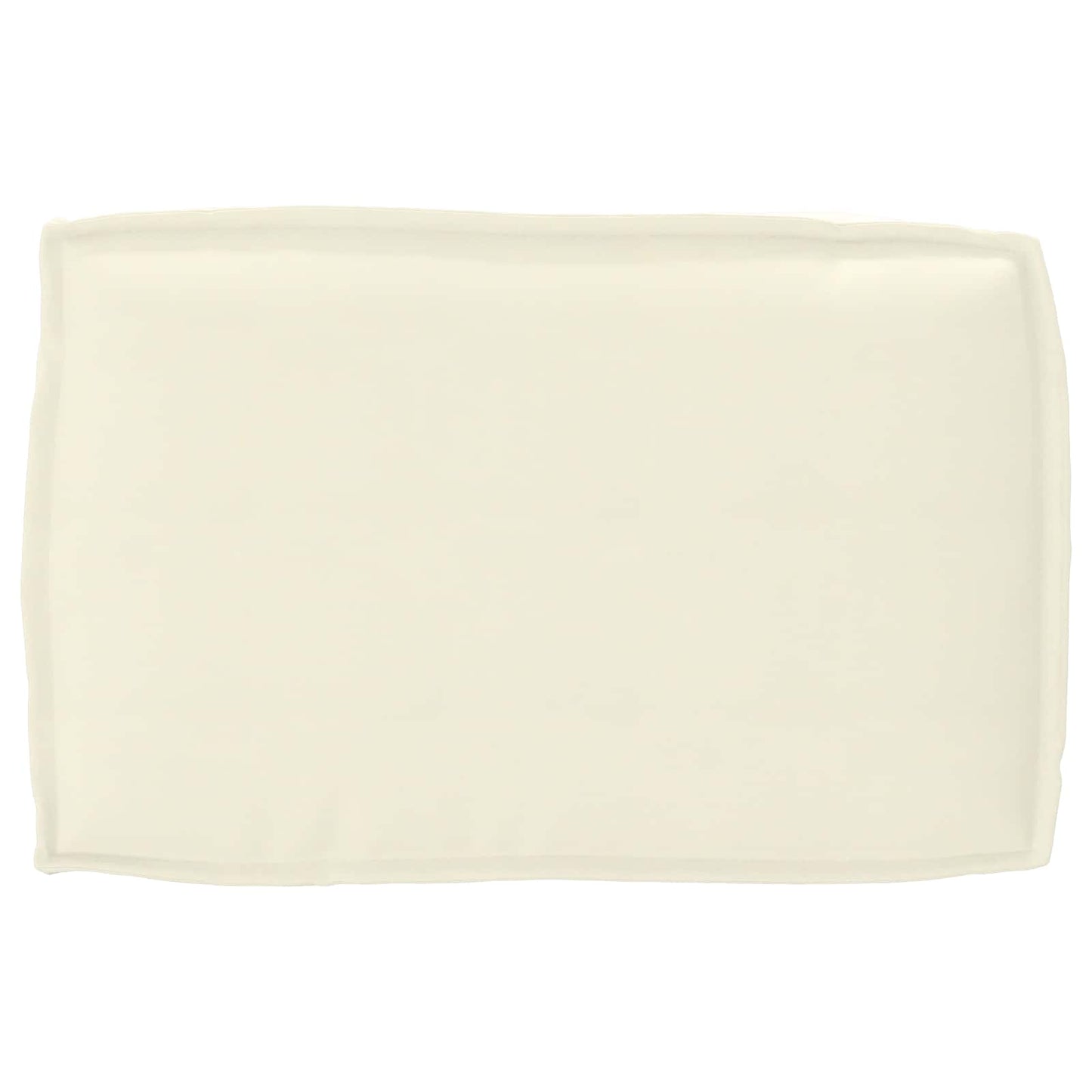 vidaXL Lot de 2 coussins pour palette Tissu Oxford crème