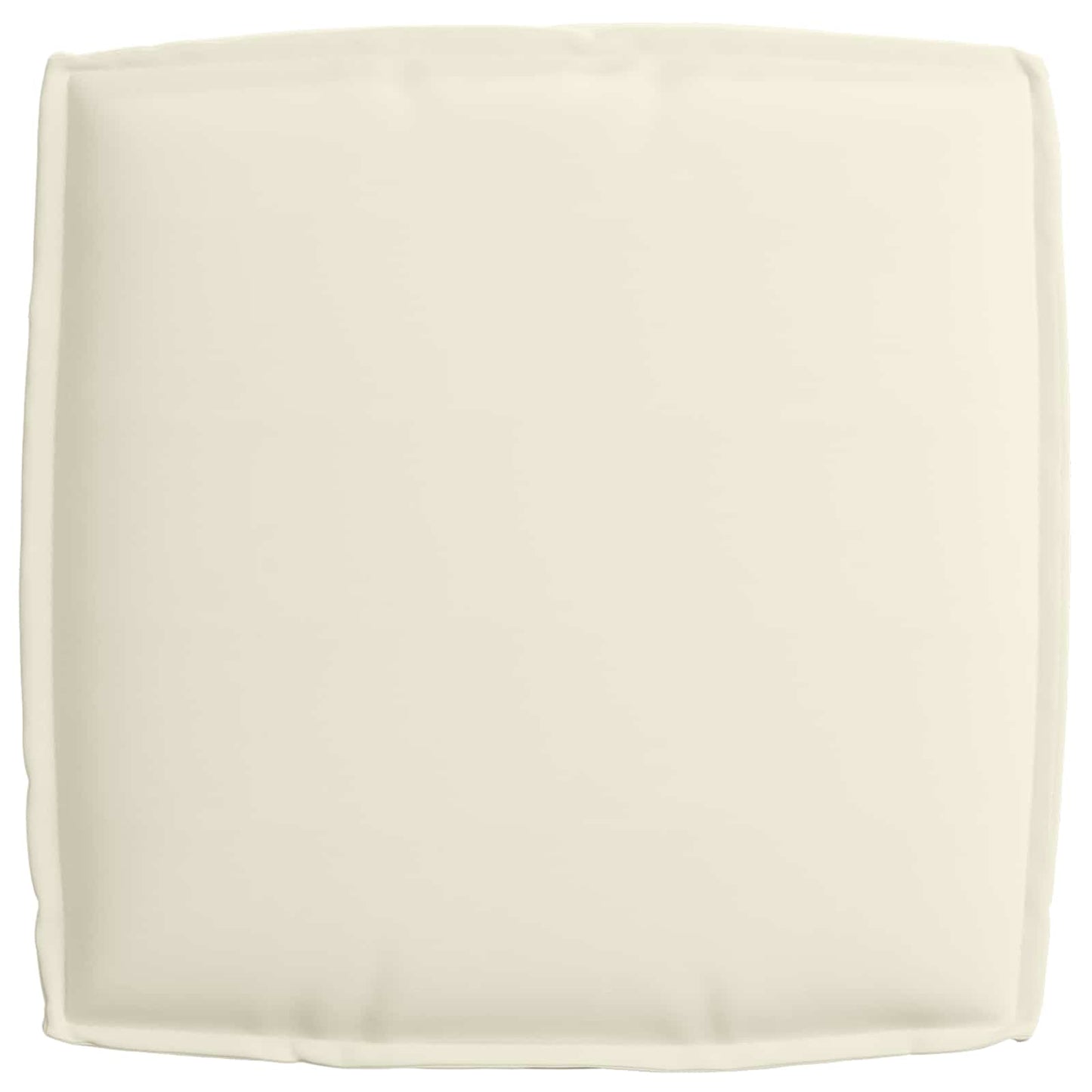 vidaXL Lot de 2 coussins pour palette Tissu Oxford crème