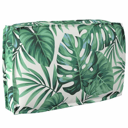 vidaXL Ensemble de coussins de palette Floral 2 pcs motif feuilles 60 x 60 x 12 cm