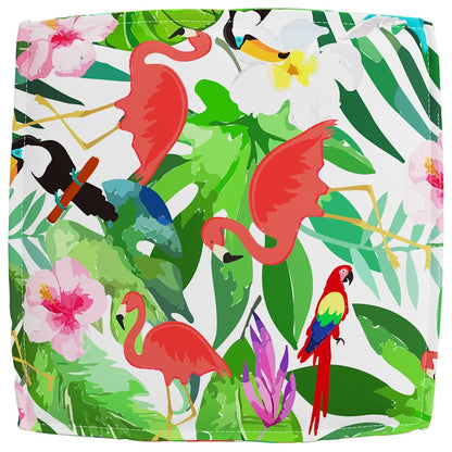 vidaXL Lot de 2 coussins pour palette Motif Jungle tropicale 60 x 60 x 12 cm