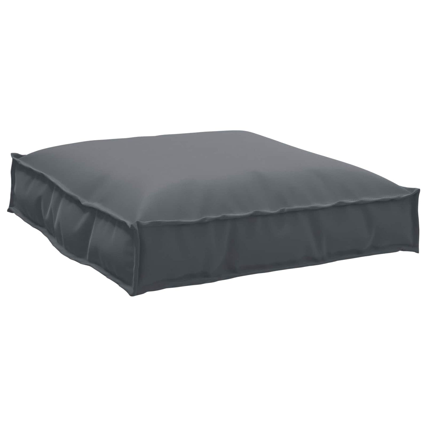 vidaXL Ensemble de coussins de palette 2 pcs Gris anthracite Tissu Oxford