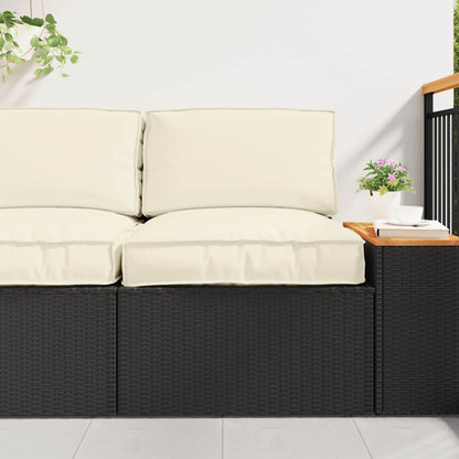 vidaXL Ensemble de coussins pour palette 2 pcs Crème 70 x 70 x 12 cm Tissu Oxford
