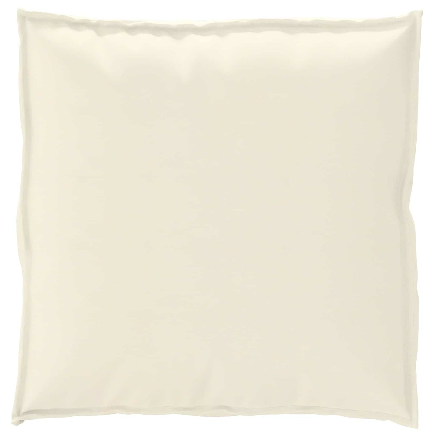 vidaXL Ensemble de coussins pour palette 2 pcs Crème 70 x 70 x 12 cm Tissu Oxford