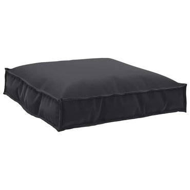vidaXL Coussin de palette 2 pcs noir 70 x 70 x 12 cm Tissu Oxford