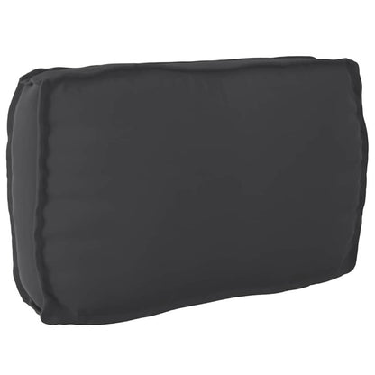 vidaXL Coussin de palette 2 pcs noir 70 x 70 x 12 cm Tissu Oxford