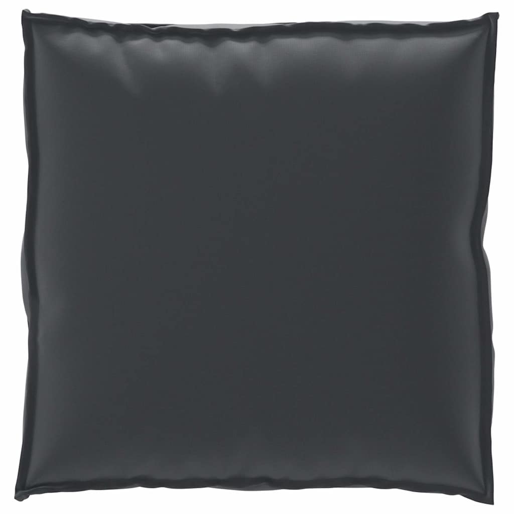 vidaXL Coussin de palette 2 pcs noir 70 x 70 x 12 cm Tissu Oxford