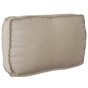 vidaXL Coussin de palette 2 pcs Taupe 70 x 70 x 12 cm Tissu Oxford