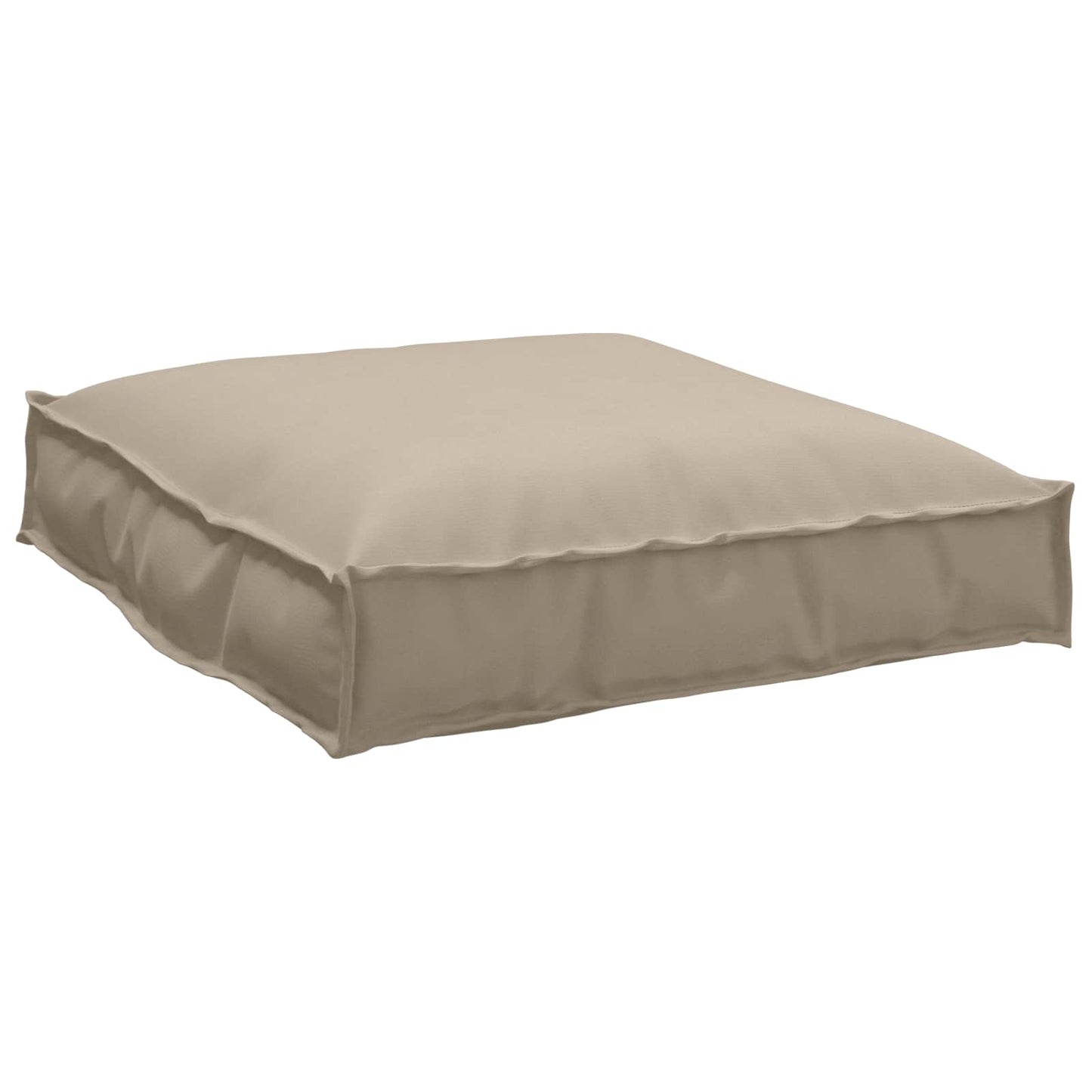 vidaXL Coussin de palette 2 pcs Taupe 70 x 70 x 12 cm Tissu Oxford