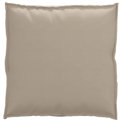 vidaXL Coussin de palette 2 pcs Taupe 70 x 70 x 12 cm Tissu Oxford