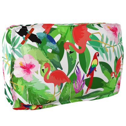 vidaXL Lot de 2 coussins de palette Jungle tropicale 70 x 70 x 12 cm