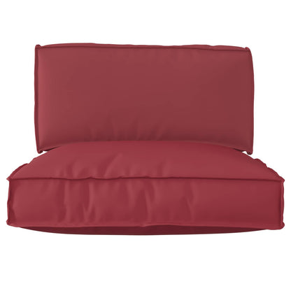 vidaXL Ensemble de coussins de palette 2 pcs Gris Tissu Oxford