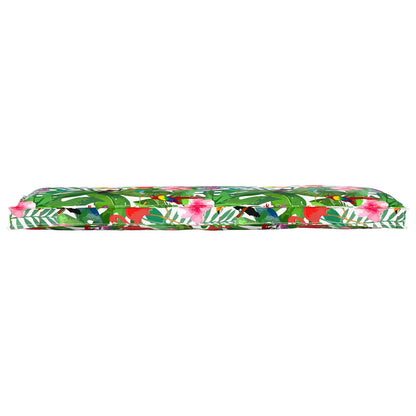 vidaXL Ensemble de coussins pour palettes 2 pcs Jungle tropicale 80 x 80 x 12 cm